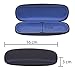 Glasses Case Hard Shell | Medium Size | Protective Eyeglasses, Sunglasses, Computer Glasses, And Reading Glasses Case For Men, Women, Kids | Navy