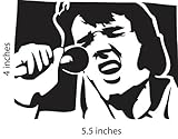Elvis Presley 68 Comeback Cut Vinyl Decal Portrait