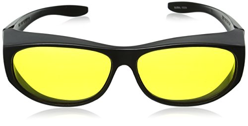 Escort Safety Glasses Fits Over Most Prescription Eyewear Yellow Lenses