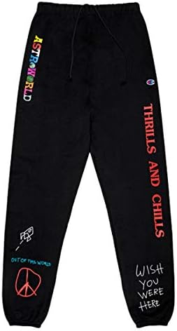 Kardiance Travis Scott ASTROWORLD Album Merch Sweatpants AS Worn by Kylie Jenner