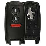 KeylessOption Keyless Entry Remote Car Key Fob Case Shell Pad Replacement for KBRTS003