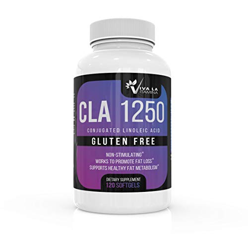 CLA 1250 mg, HighPotency Conjugated Linoleic Acid (120 Softgels