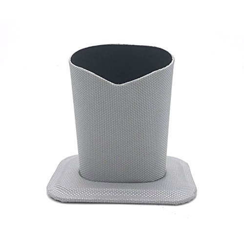 VIEEL Eyeglasses Holder & Stand Case, Plush Lined Household Magnetic Holder Protective Anti-Scratch Dustproof Stand Case for Eyeglass and Sunglasses (Silver) - Thumbnail 7