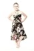 Girl Hawaiian Halter Dress in Palm Green Leaf