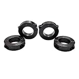 Double Split Shaft Collar Bore 3/4 Inch Black Oxide Set Style Two-Piece Clamping 4pcs