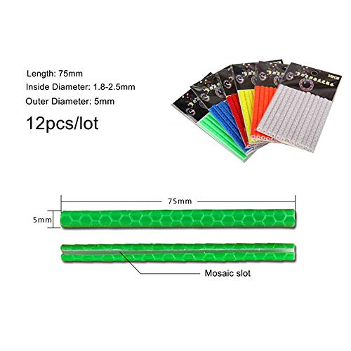 image for TONGHENG 12pcs Waterproof Bicycle Spokes Reflectors Bike Wheel Tube Ri
