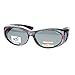Polarized Sunglasses Fit Over Glasses for Small Glasses Oval Frame