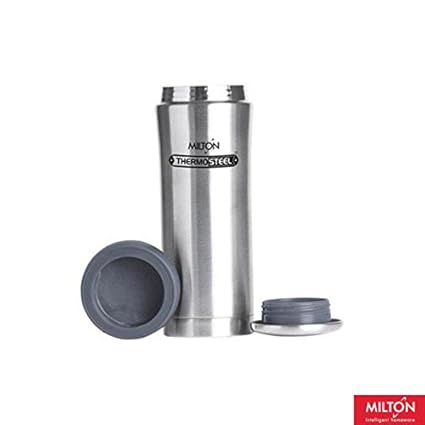 Milton Thermosteel Optima 500 Flask, Steelplain