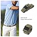 POYOLEE Elastic Stretch Belt for Men Invisible Casual Belt Outdoor Golf Belt Waistband with Flat Buckle for Jeans Pants Overalls