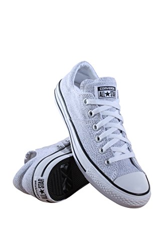 Converse Womens Chuck Taylor All Star Madison White/Black/White Sneaker - 7
