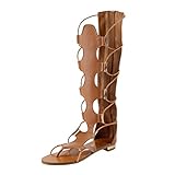 West Blvd Rome Gladiator Midcalf Sandals