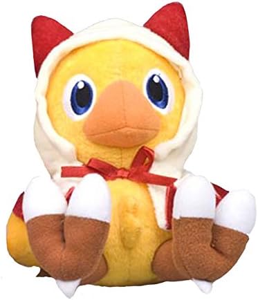 Dumonsly Final Fantasy Chocobo Plush Doll 7" Stuffed Animal Toys for kids (black mage)