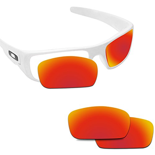 Fiskr Anti-saltwater Replacement Lenses for Oakley Crankshaft Sunglasses - Various Colors