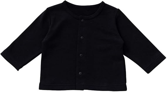 Amazon Co Jp Creme De Coco カーディガン 長袖 丸衿 ベビー 赤ちゃん はおりもの 防寒 冷房対策 綿100 日本製 服 ファッション小物