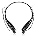 InzhiRui Wireless Bluetooth Headphones Noise Cancelling Headphones with Microphone/Running/Gym/Exercise/Sweat proof for iPhone 6s, 6s Plus, 6, 6 Plus, 5 5C 5S 4 & Android (Black)