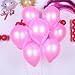 100pcs Balloons Pink Latex - Pearl 12