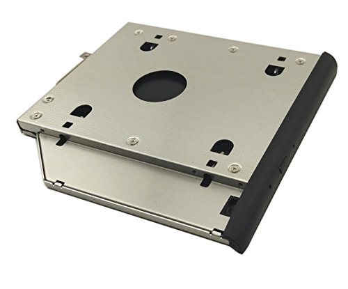 Nimitz 2nd HDD SSD Hard Drive Caddy for Hp Elitebook 2540p 2530p with Faceplate