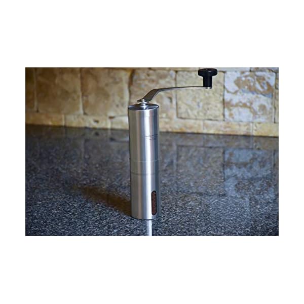 Moderna Home MH-CG-M1 Premium Manuelle Kaffeemühle â€“ Einstellbare konische Keramik-Fräs-Kaffeemühle â€“ Tragbare Mini… – Bild 5