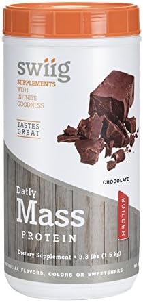 swiig Daily MASS PROTEIN Chocolate - 3.3lb by Performance Food Centers