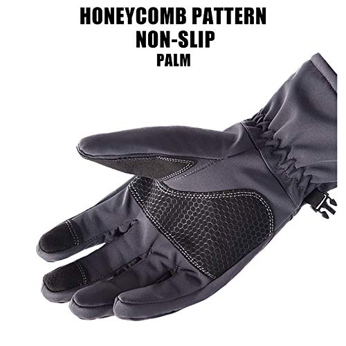 Bycloth Winter Camouflage Jagd Angelhandschuhe Warme Anti-Rutsch Fischerhandschuhe wasserdichte Touchscreen Skifahren… – Bild 5