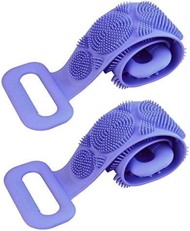 15.7" Long Handle Bath Brush With Dual Sides - Exfoliating & Soft Natural Fiber Brush 3 thumbnail image