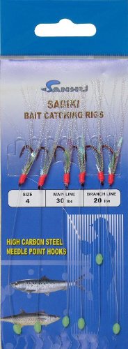 Sabiki Rigs - Size #4 - Model 496 - 10 Packs