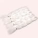 WIGENIUS 3 Pieces Jumbo Braid Hair Kanekalon Braiding Hair White Braiding Hair Hot Water Setting Xpression Braiding Hair(3PCS, White)