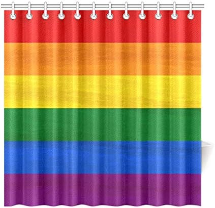 Amazon Com Wutmving Home Decor Bath Curtain Lesbian Gay Bisexual
