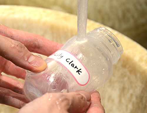 image for CHUBBIEE Baby Bottle Labels for Daycare, Waterproof Write-On Name Labe