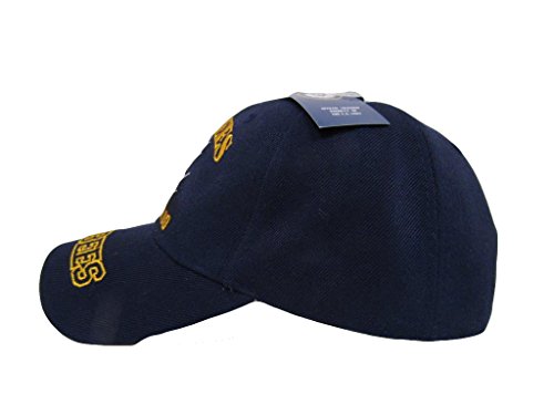 U.S. Navy USN Seabees Can Do Sea Bees Navy Blue Embroidered Cap Hat