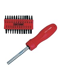 Craftsman 47144 Trinquetes Destornillador magnético con Bit Almacenamiento
