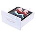 Onlyeasy Closet Underwear Organizer Drawer Divider (16 Cells +5 Cells) - Large Fabric Bra Underwear Organizers with Clear Lid, 12.6