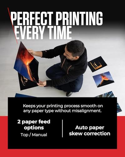 Canon PIXMA PRO-200S Printer - Vibrant Colour Printing, Versatile Media Handling, A3+ Size - 8-Colour Dye-based Ink - 2 Paper Feeds, 1 Multi-Purpose Tray - Easy to Use