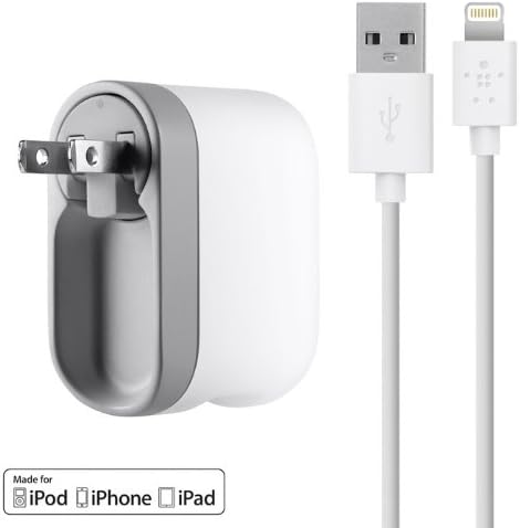 Amazon Com Belkin Cargador De Pared Con Cable Lightning Usb
