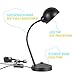 Pakfung LED Desk Lamp 7W Gooseneck Reading Lamp for Bedside, Studio, Cafe, Living Room - Warm White