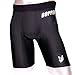 Bopper Mens Compression Shorts Black and Gray