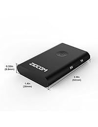 ZIOCOM Transmisor y receptor Bluetooth 2 en 1 inalámbrico CSR Bluetooth Audio Streaming Transmisor conmutable y receptor con salida estéreo de 0.138 in para coche Smartphone Home Audio Sistemas