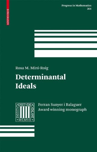 Determinantal Ideals (Progress in Mathematics)