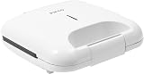 PIFCO 750W White Sandwich Maker Non-Stick Cool-Touch Handle Compact view 4