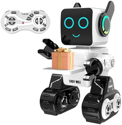 HBUDS Rechargeable RC Robot Toy for Kids Interactive Intelligent