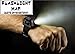 Oksale® 200 Lms -300 Lms, Waterproof Tactical Rechargeable LED Flashlight Wristlight Wrist Watch Light Lamp + LED Watch + Micro USB Cable