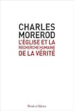 L'Eglise et la recherche humaine de la vérité by 