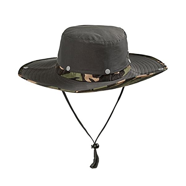 ZPbliss-Outdoor-Bucket-Fishing-Boonie-Hat-Summer-UV-Protection-Sun-Cap-with-Chin-Strap-and-Removable-Top