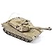 Gizmovine RC Fighting Battle Tank USA M1A2 1:28 - Remote Control Battling Tank Toys for Kids, Boys 27Mhz - Khaki