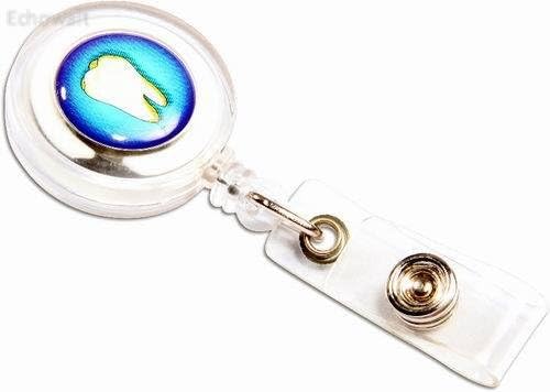 Baumgartens Tooth Card ID Reel Badge Holder Case Pack 48 - Echowalt update