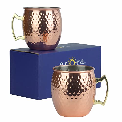 Arora Moscow Mule Mug, Set of 2 Copper