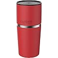 Cafflano All-in-One Portable Pour Over Coffee Maker for Camping, Travel & Office