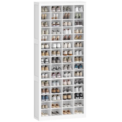 Hzuaneri Shoe Storage Cabinet, 60 Pairs Free Standing Closet Organizer