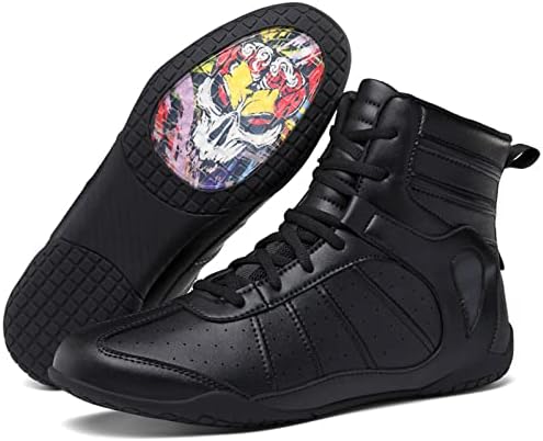 thumbnail image 2 of Kangrui Boxing Shoes Men's Wrestling Shoes Combat Boots Fighting Shoes 2 of 13