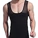 HANERDUN Men Body Shaper Chest Compression Shirt Hide Gynecomastia Moobs Slimming Vest